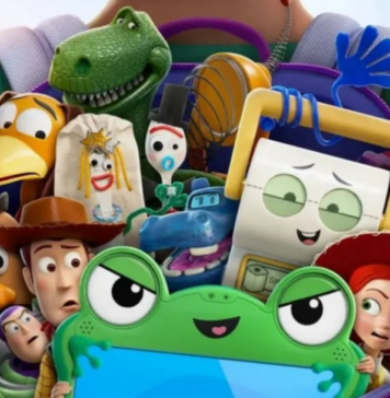 En el evento de lanzamiento en Reino Unido Tom Hanks y el elenco de Toy Story 5 sorprenden con el “Toy Story Flop”